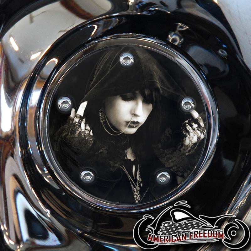 Custom Timing Cover - Girl With Cloak